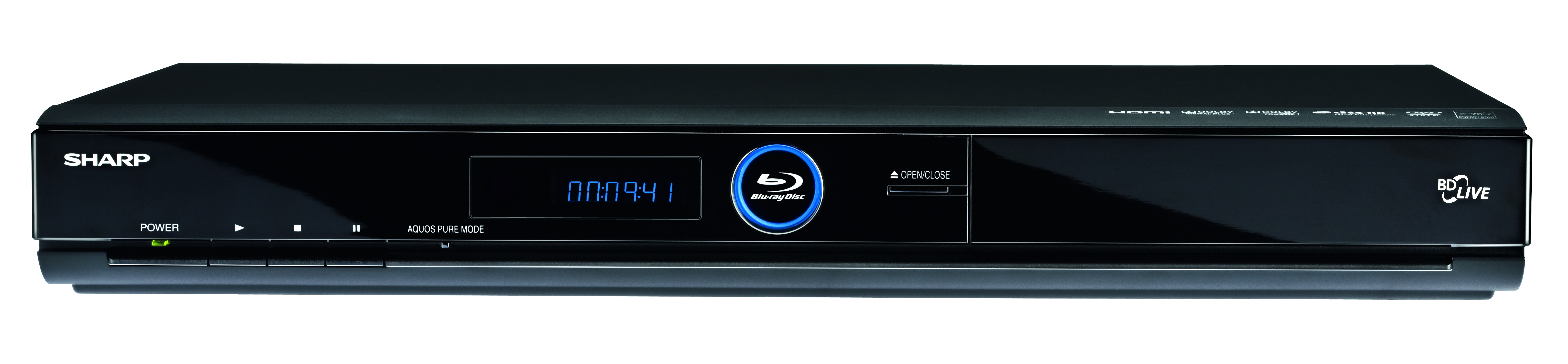 LiveÜbertragung ins Wohnzimmer / Sharp präsentiert neuen Bluray